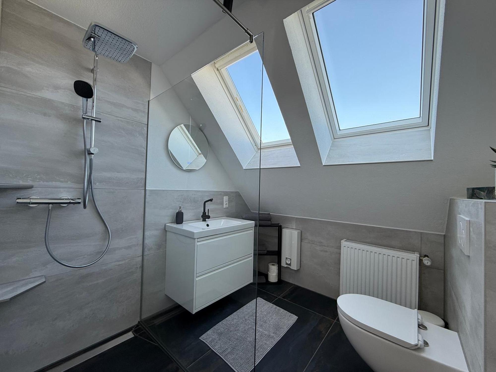 Fachwerkhaus Mit 2 Getrennten Schlafzimmern, Wohnzimmer Und Kueche 巴克贝格 外观 照片
