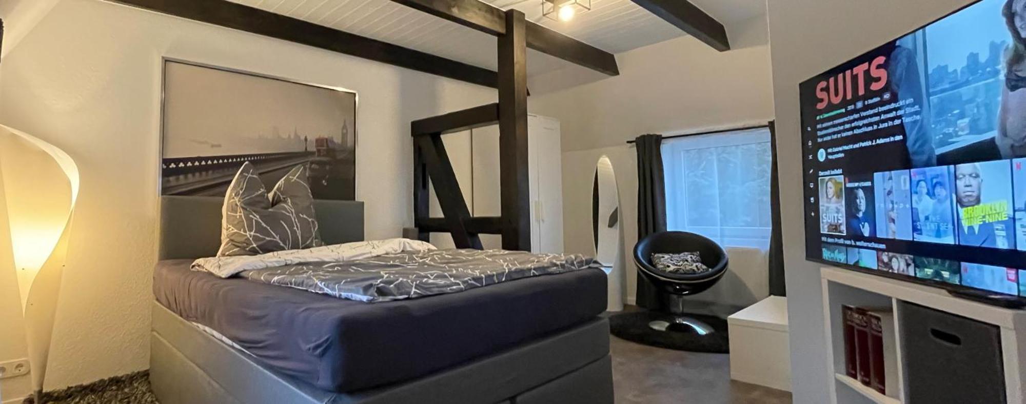 Fachwerkhaus Mit 2 Getrennten Schlafzimmern, Wohnzimmer Und Kueche 巴克贝格 外观 照片